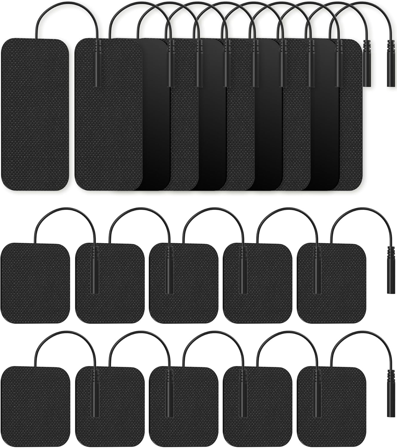 TENS Unit Replacement Pads,  Reusable Self-Adhesive Electrodes Pads 20 Pac