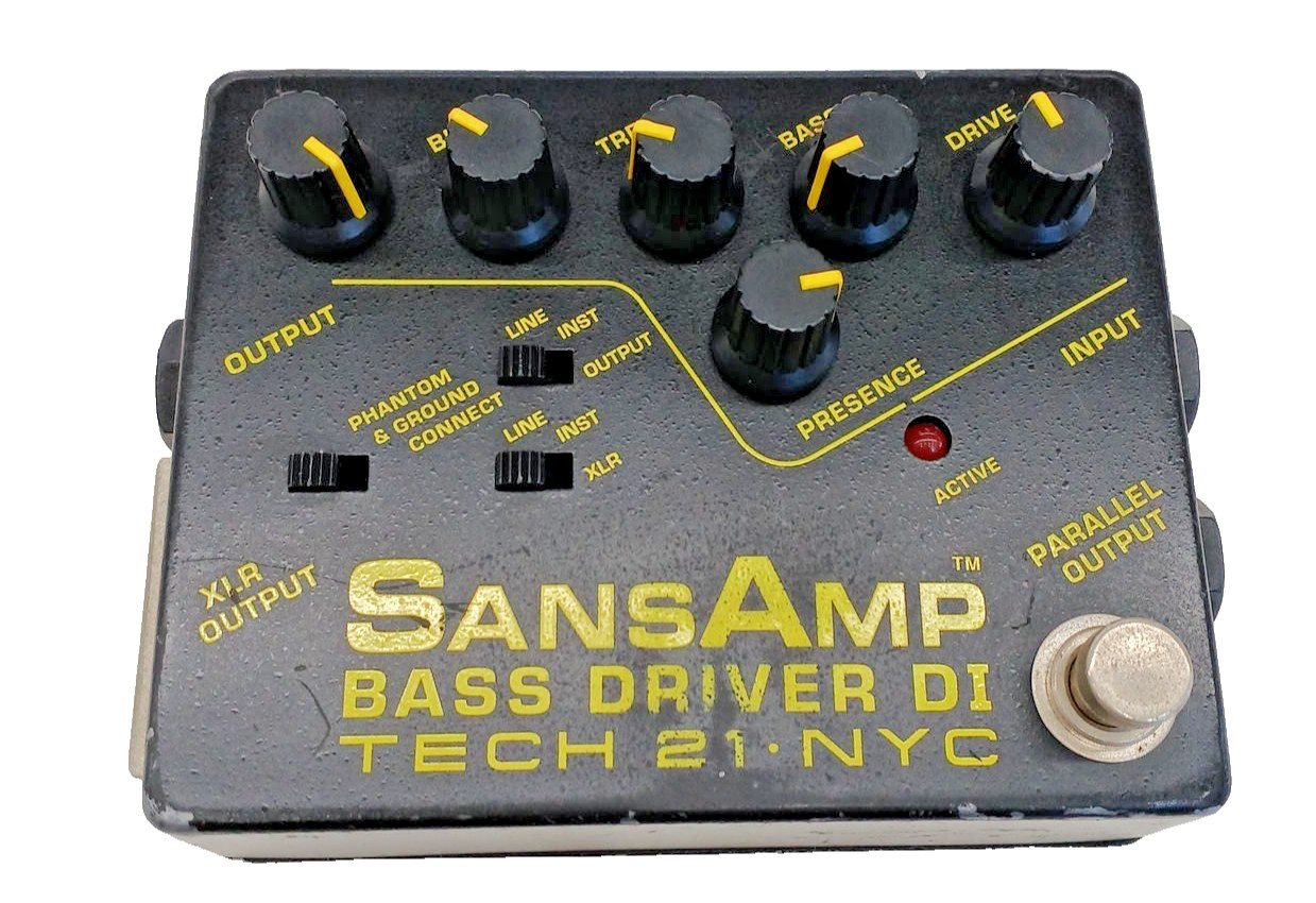 Tech 21 SansAmp Bass Driver DI Free Shipping From Japan