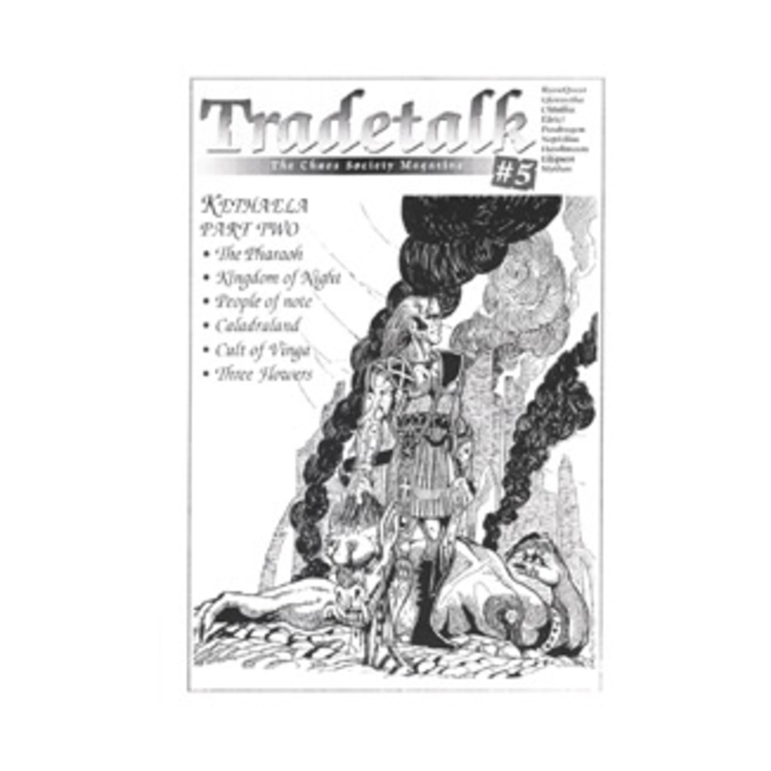 Chaos Society TradeTalk Mag #5 "Kethaelan Part #2" Mag VG