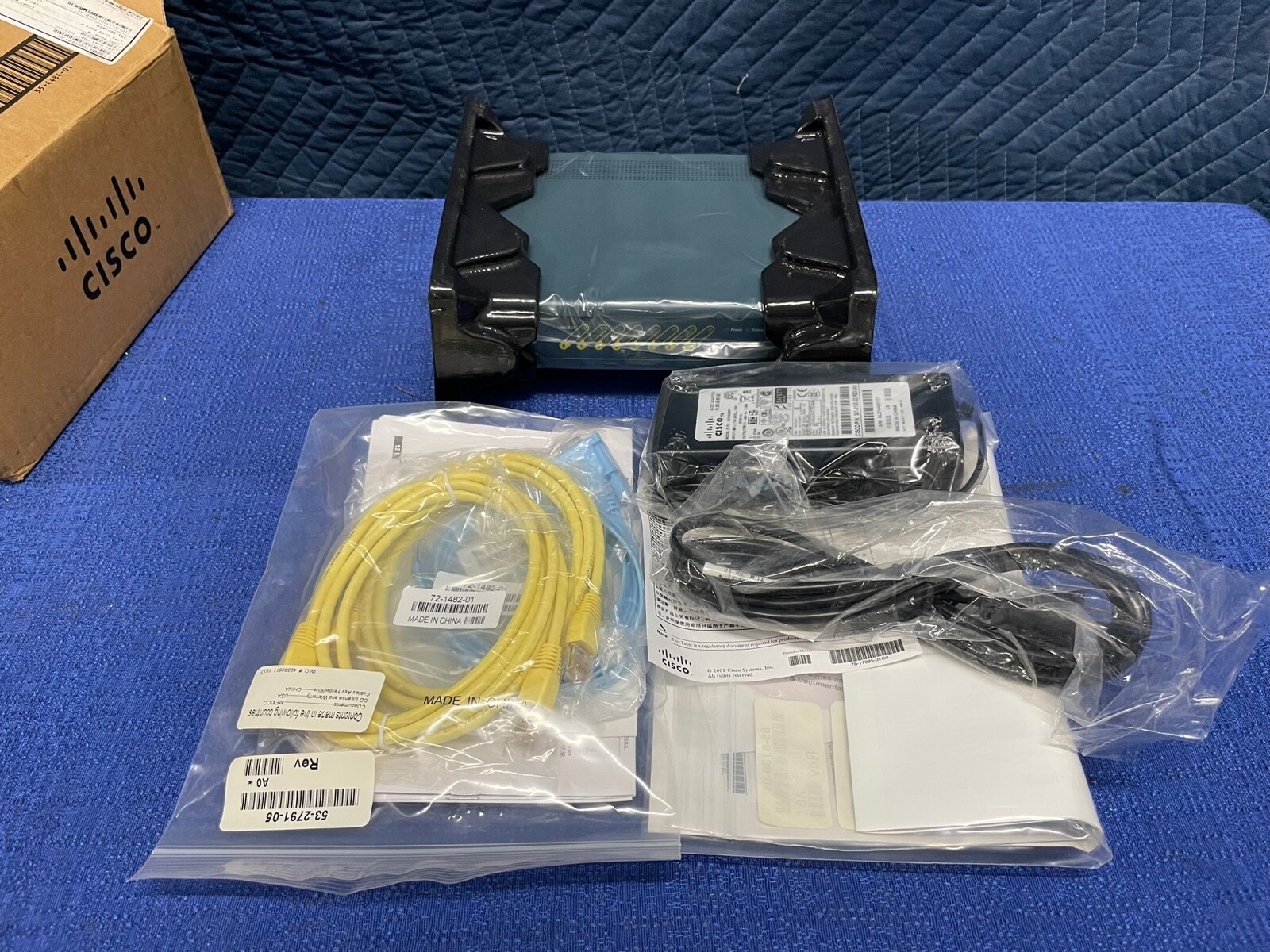 Cisco ASA 5505 V09 Fast Ethernet Firewall Security Appliance Open Box