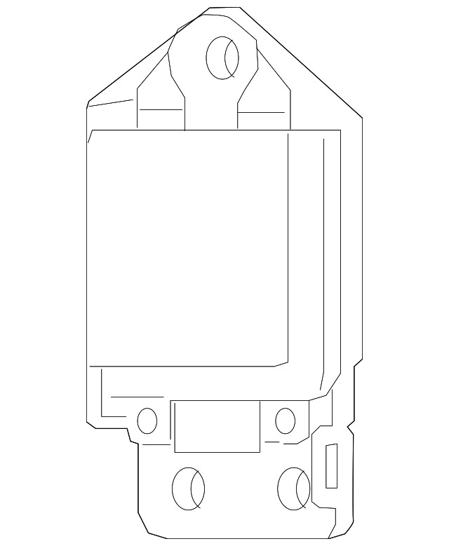 Genuine Nissan Blind Spot Detection System Warning Sensor 284K0-9DL1A