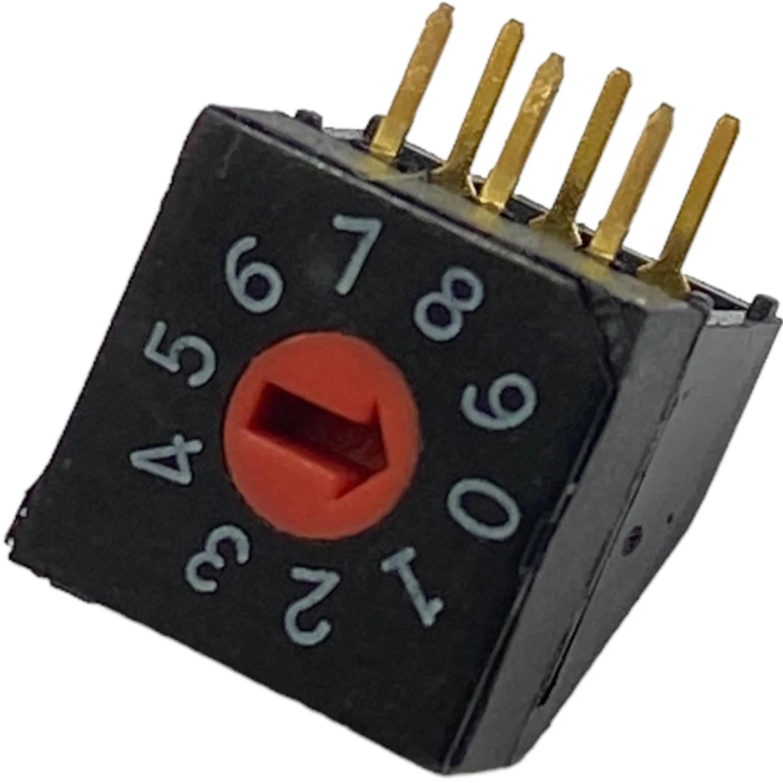 DRD10 DRD10RAC04 Alco 6 Pin 10 Position Rotary Switch DIP Switch