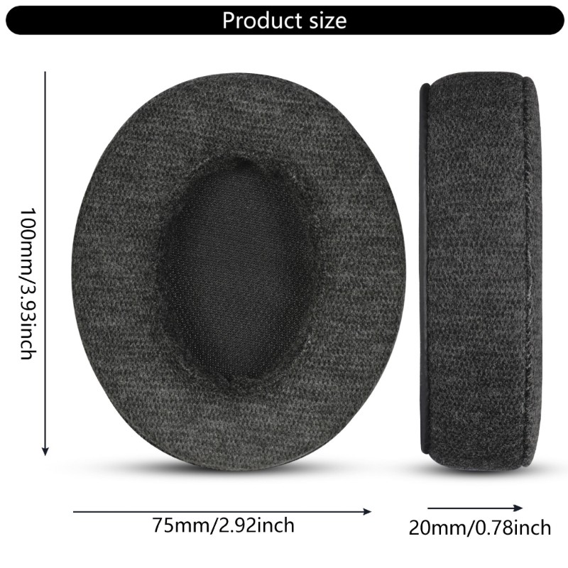 1 Pair Replacement Ear Cushion Pad Headphone Earpads for MTW3