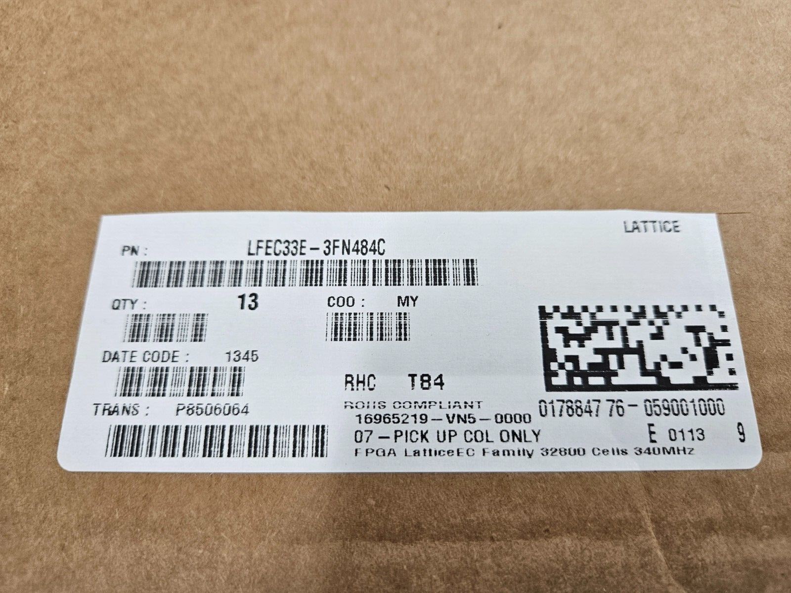 LFEC33E-3FN484C IC FPGA 360 I/O 484FBGA