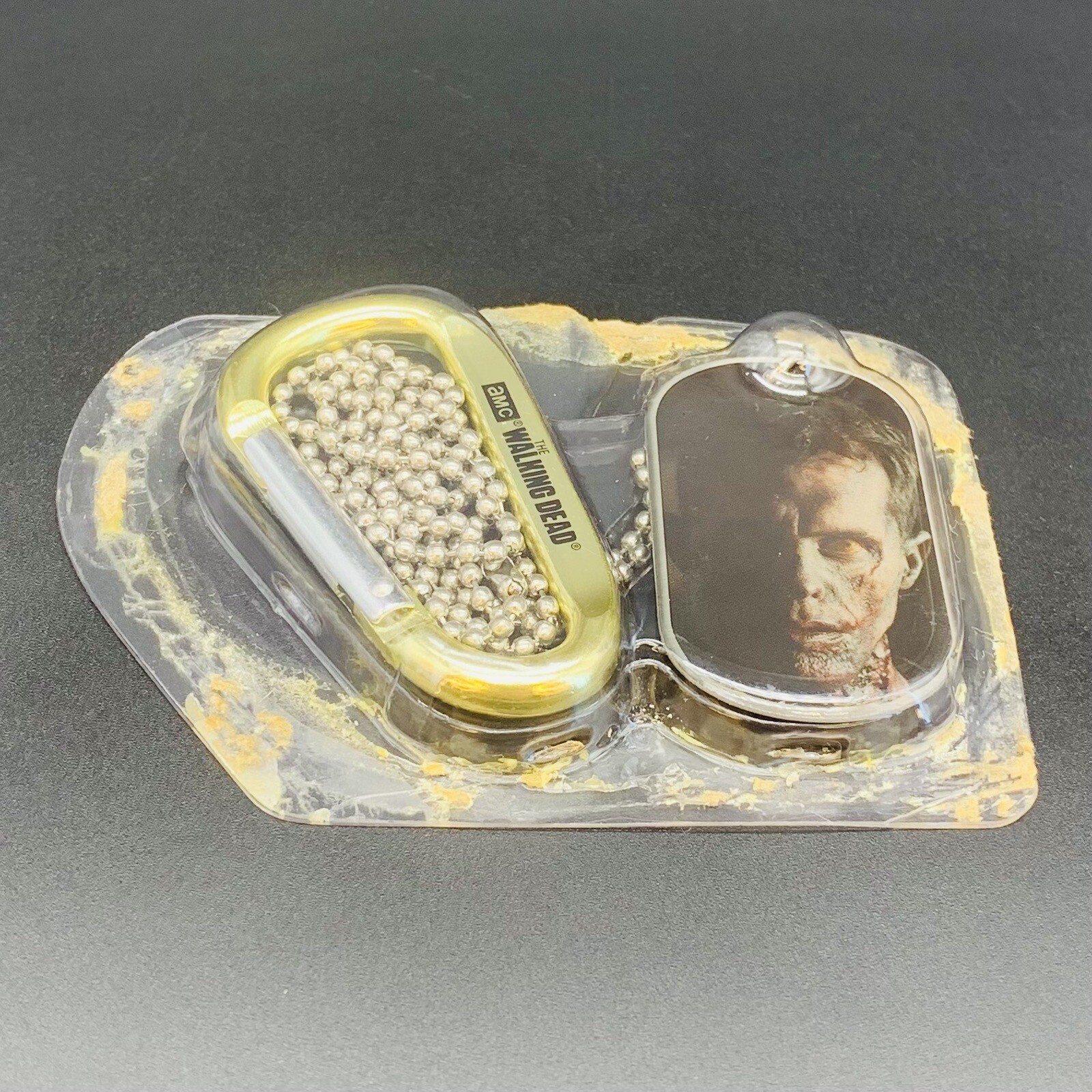 AMC The Walking Dead Season 3 Walker #4 #28 of 36 Dog Tag Chain with D-Ring 2014
