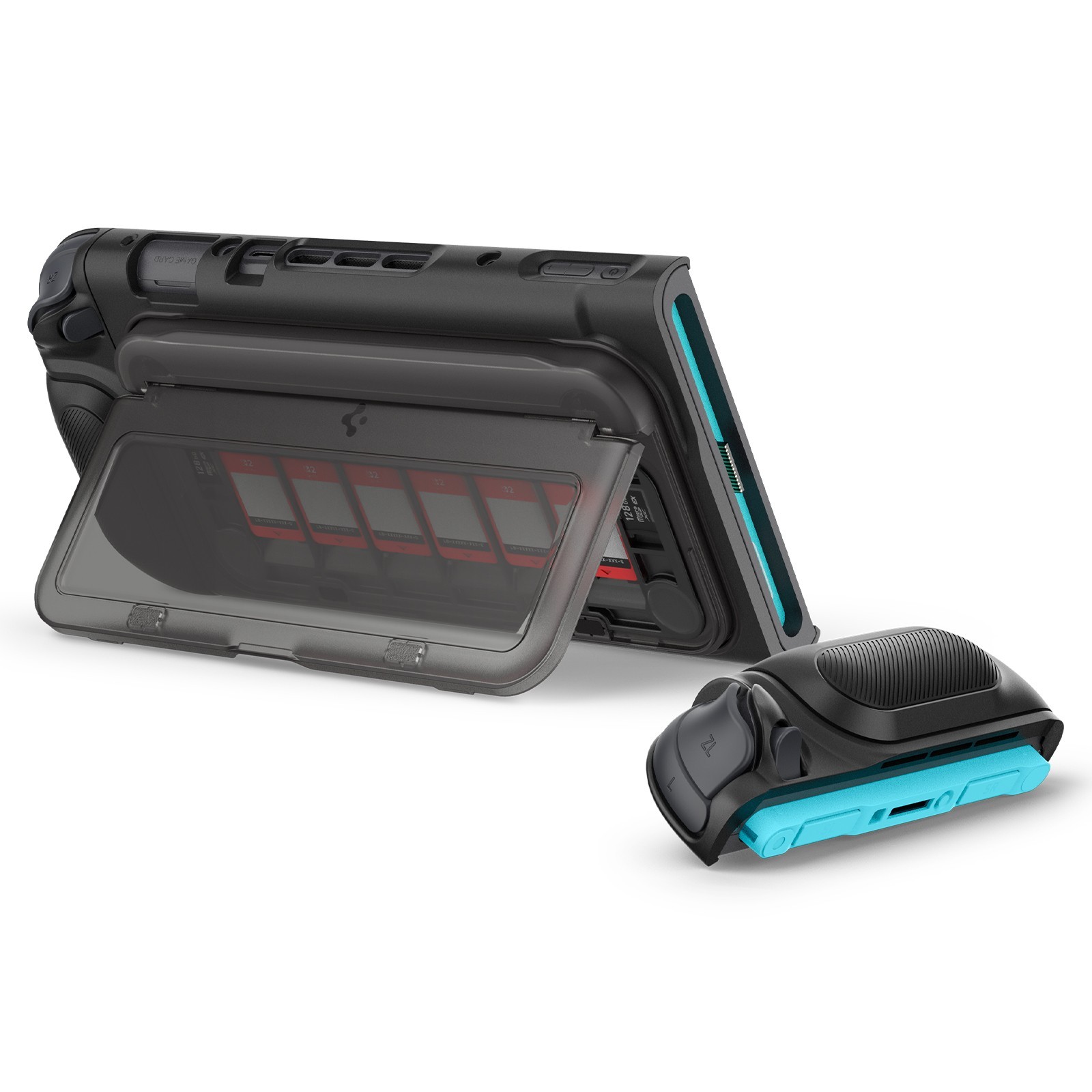 For Nintendo Switch 2 | Spigen Snap Switch Case Detachable Card Storage Grip