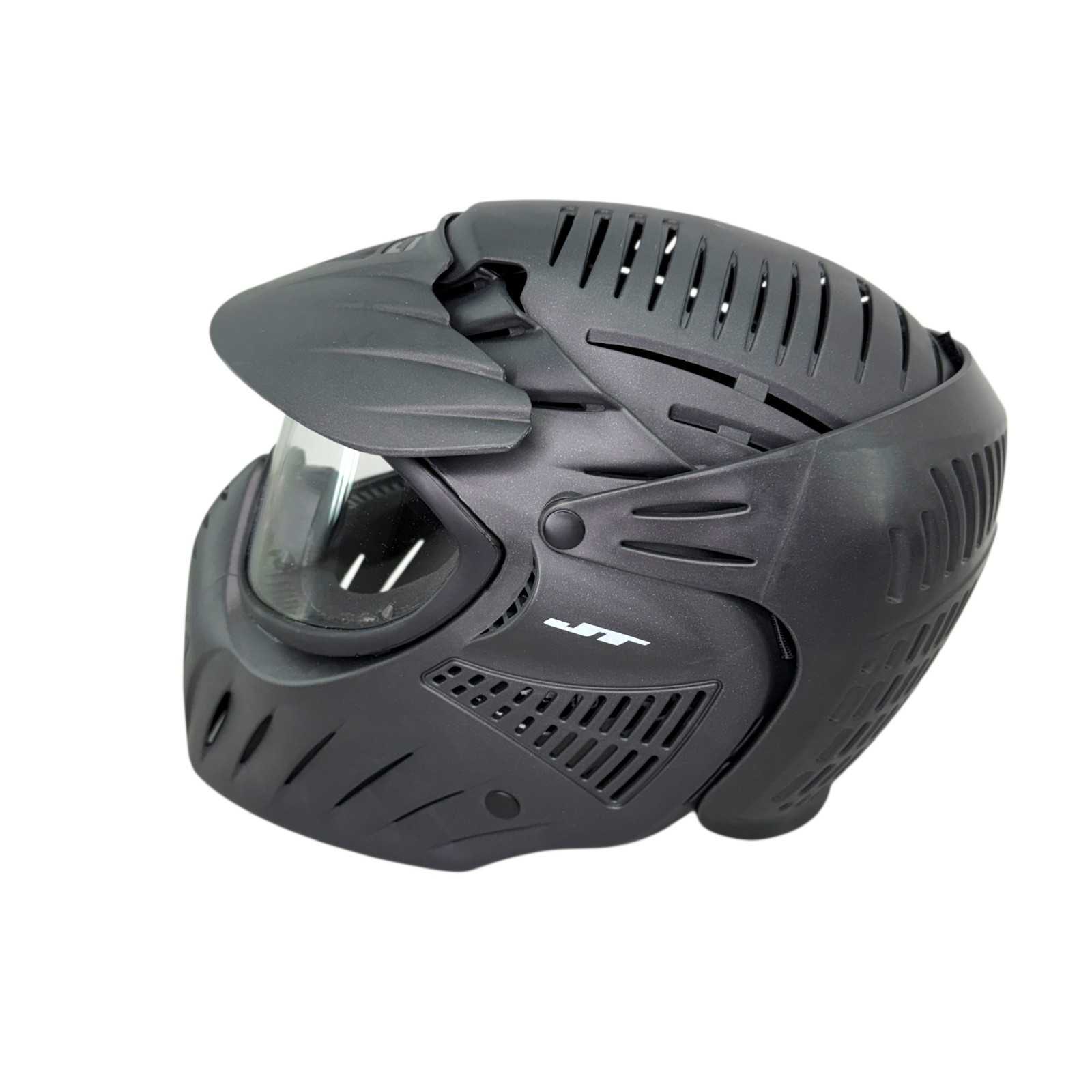 JT Flex 8 Full Coverage Paintball Mask Goggle Helmet Black Kee Spectra Flex8