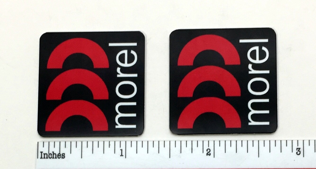Morel Speakers Custom Badge Aluminum Pair