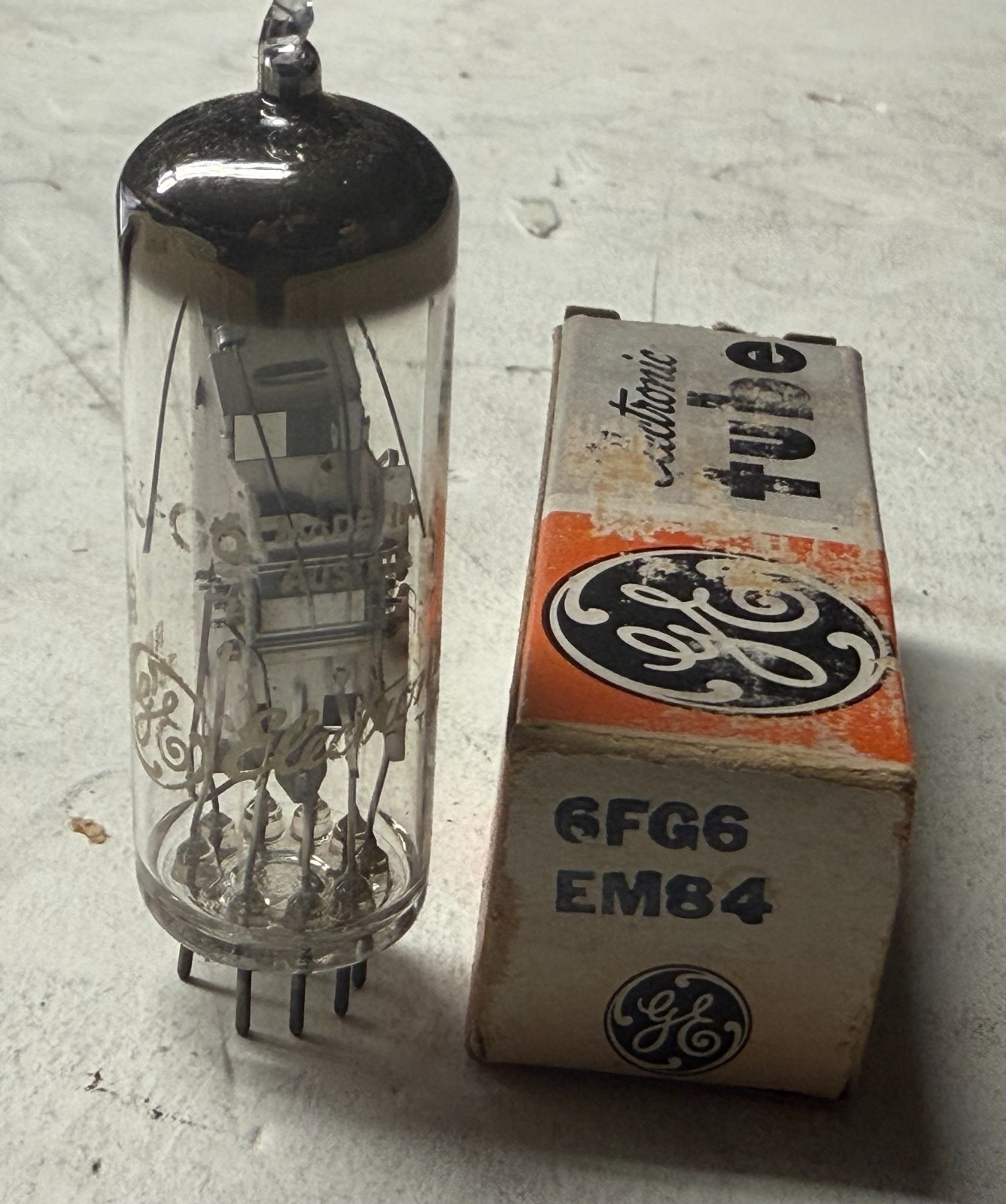 6FG6 EM84 NOS/NIB GE Tube, Untested