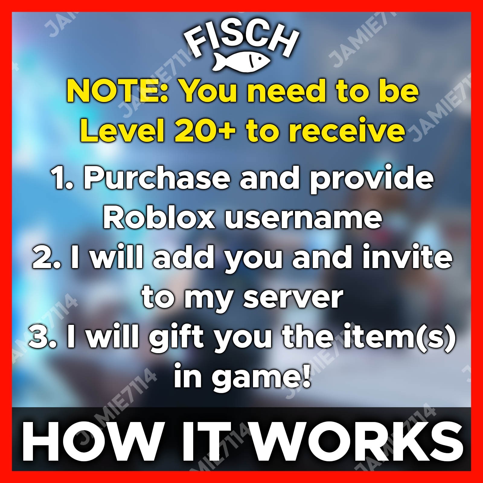FISCH 🐟 Mourned Moonstone‼️CHEAP & FAST SERVICE ‼️