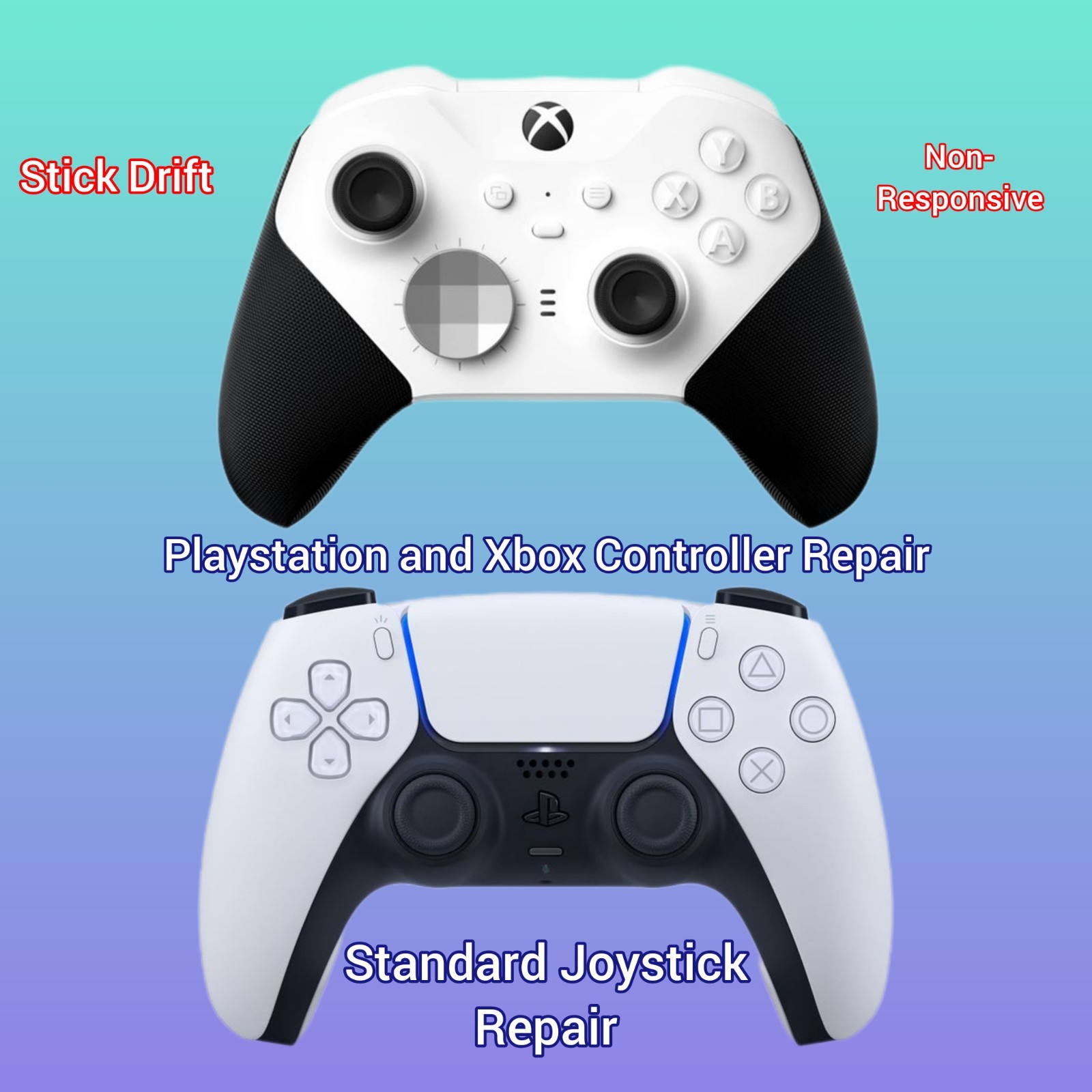 PS5 & Xbox Controller Joystick Repair Service – Standard Joystick - Stick Drift