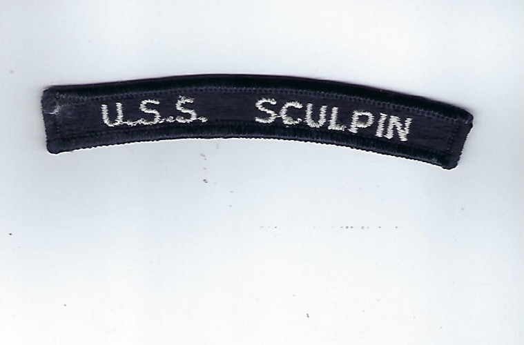 USS Sculpin, SSN-590,  US Navy "Rocker"