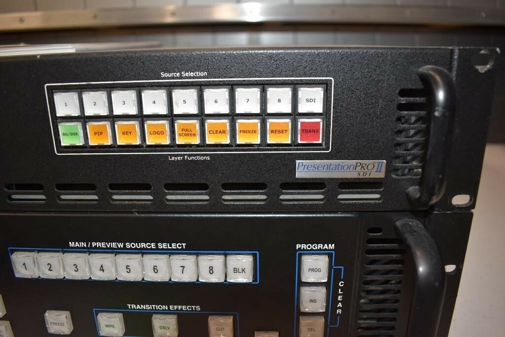 EUC Barco/Folsom Presentation Pro II SDI + SPR 2000 Screen Pro High Res Switcher