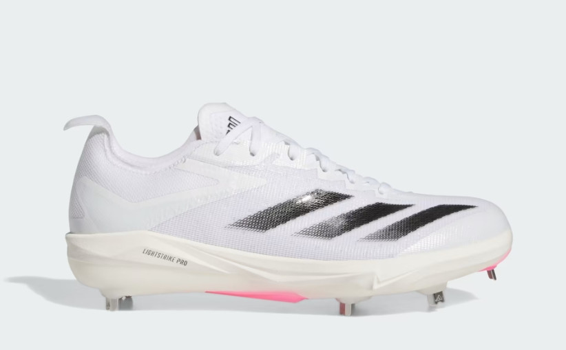 Adidas Adizero Electric+ Metal Spike Men's Baseball Shoes Sports White IF8486