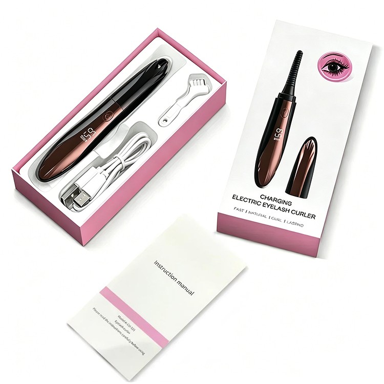 Electric Heated Eyelash Curler Digital LCD Display Intelligent Temp Control Lash