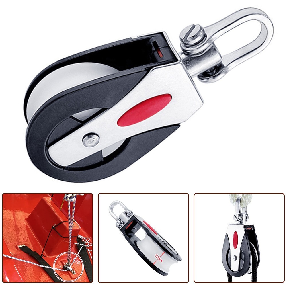 Efficient Single Pulley for 1500Lbs Load Capacity in Sailboat Applications