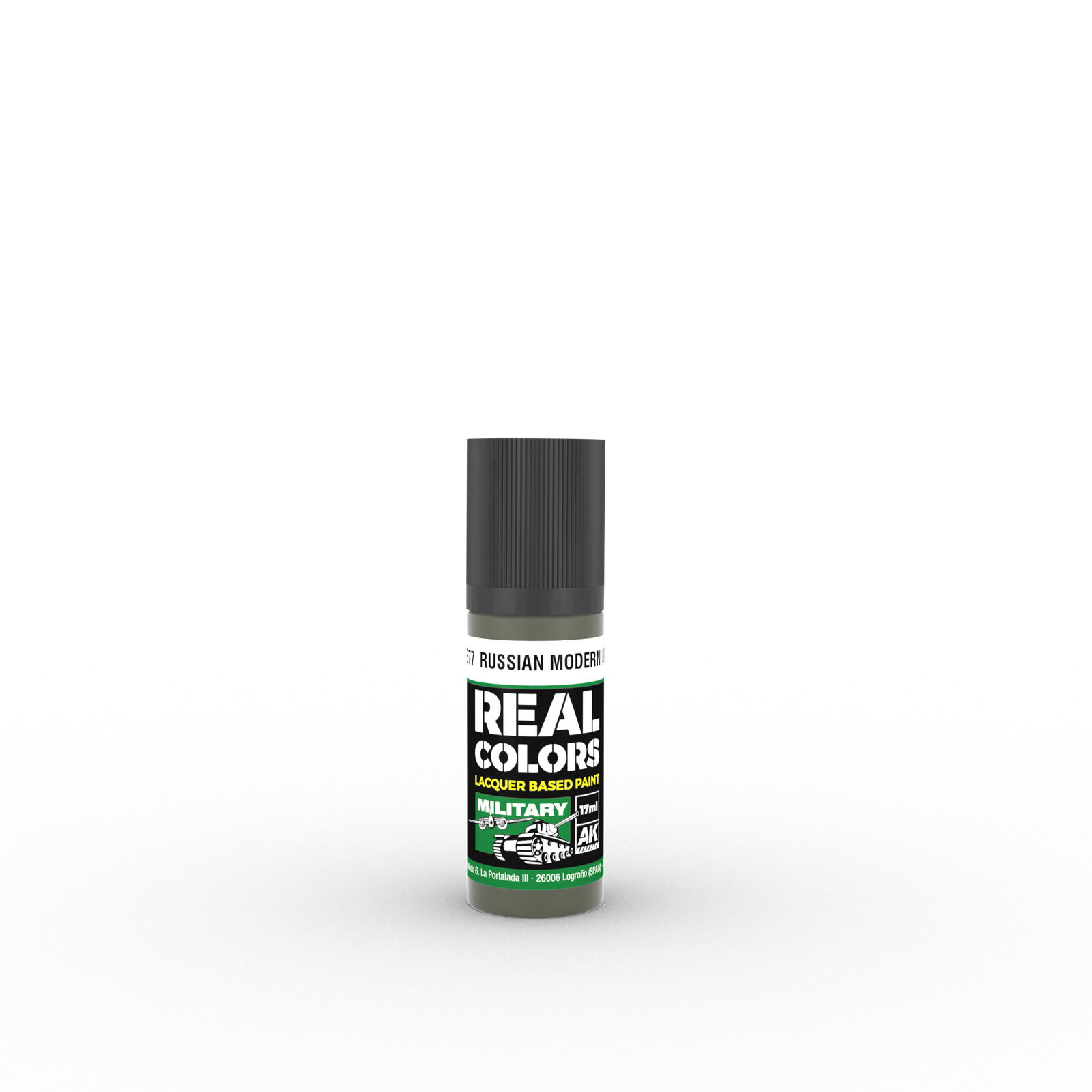 AK-RC877 AK Interactive Real Colors Russian Modern Green 17 ml.