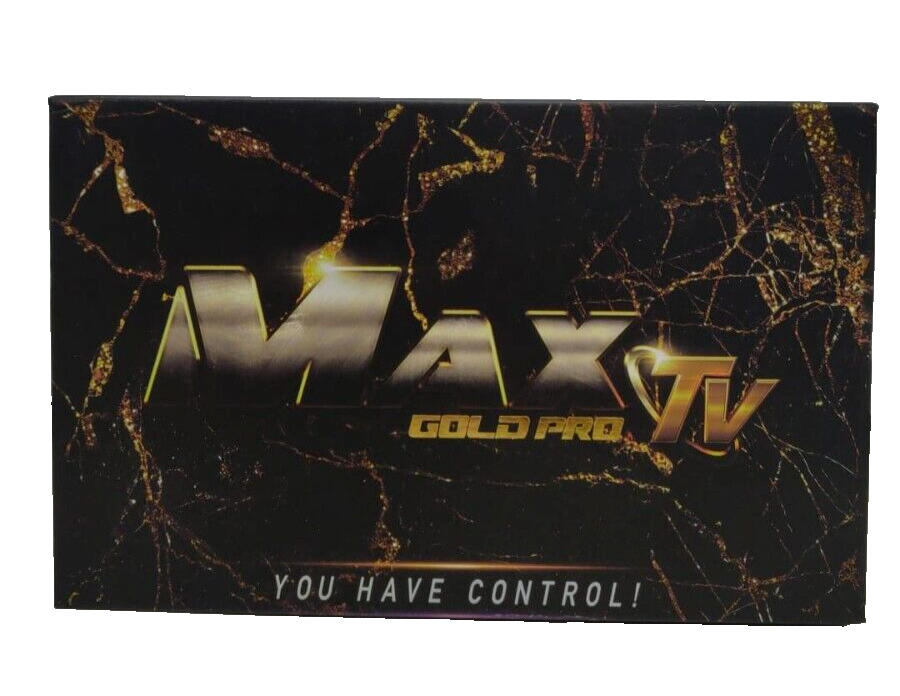 MAXTV GOLD PRO 5G 4K Quad Core 64 Bit ANDROID 9.1 (2023) UPDATED ,MORE POWERFUL