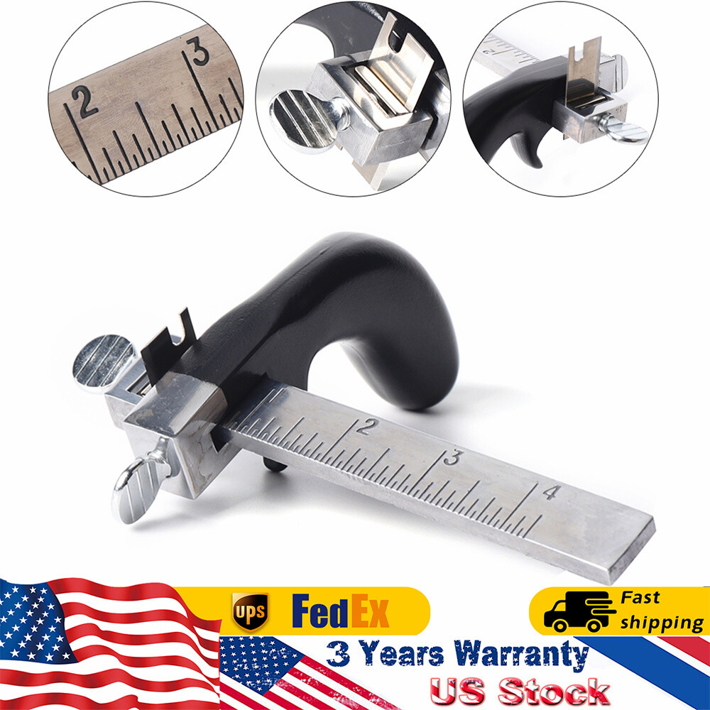 Leather Strap Cutter Splitter Machine Leather Belt Strip Cutting Skiver Tool