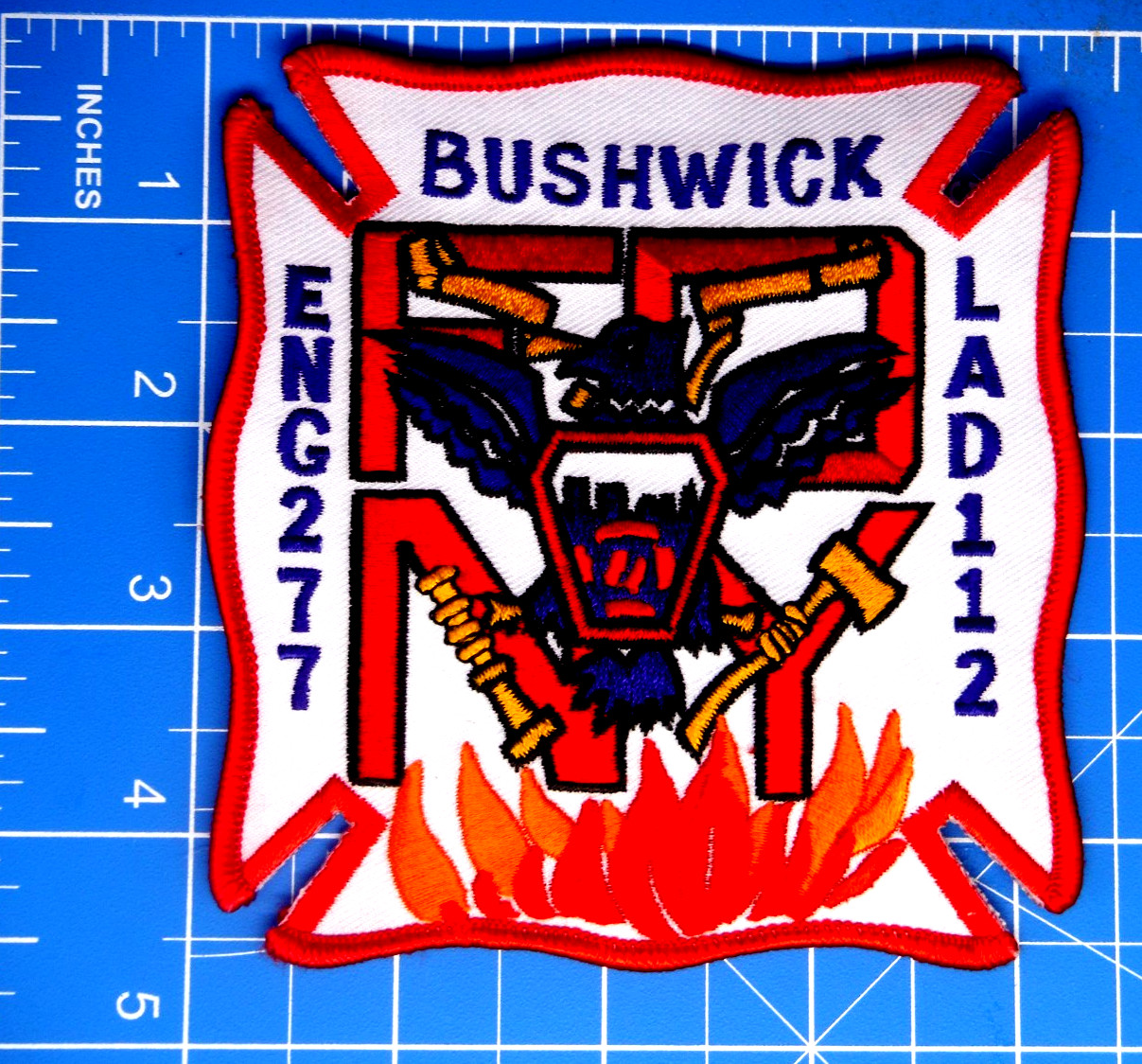 FDNY Engine 277 Bushwick patch-B