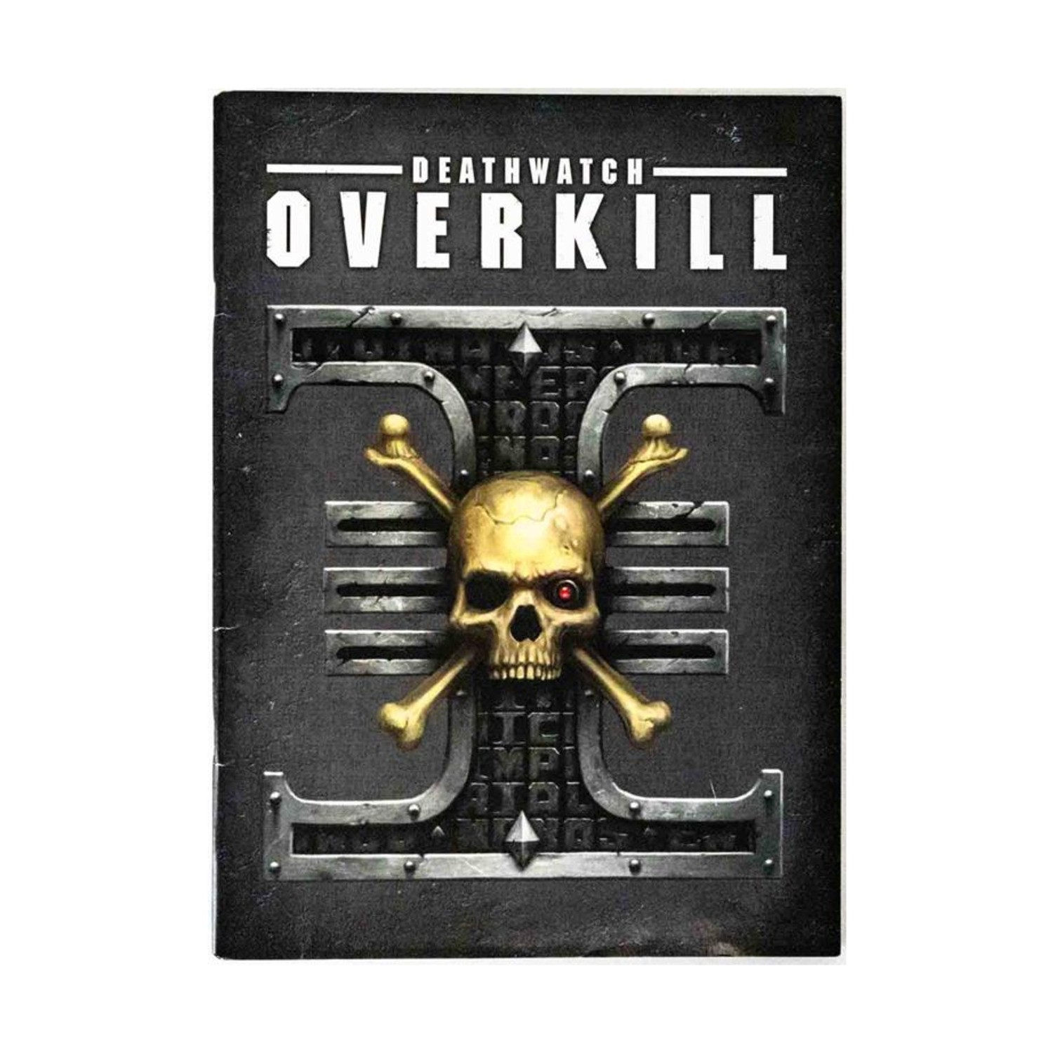 GW Boardgame Deathwatch - Overkill, Rules Only! EX