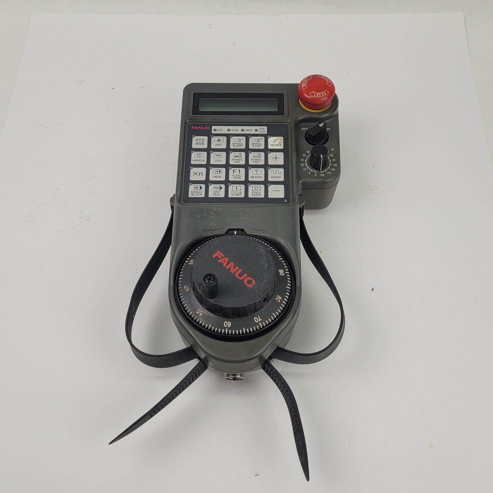 Fanuc A02B-0259-C221#A Handy Mac Operator Panel, W/Cable, 16-Pin - USED
