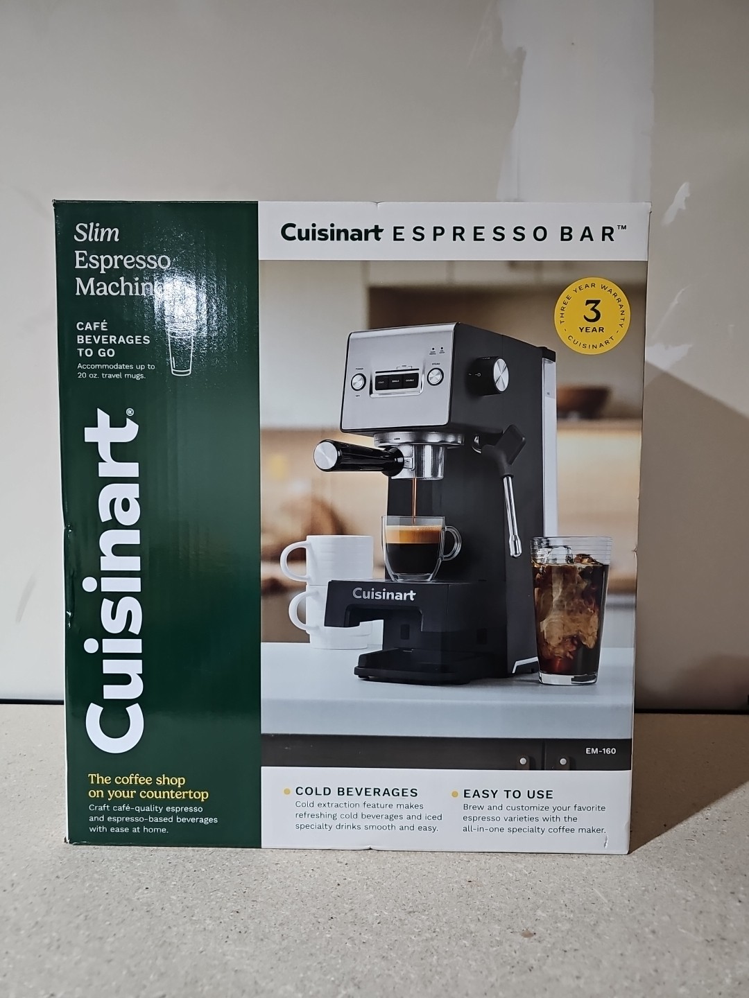Cuisinart Espresso Bar Collection Slim Espresso Machine