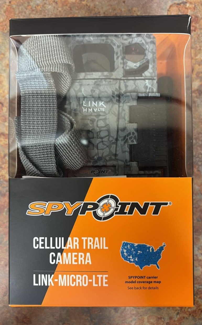 SpyPoint LINK-MICRO-LTE Cellular Trail Camera Verizon Free Shipping