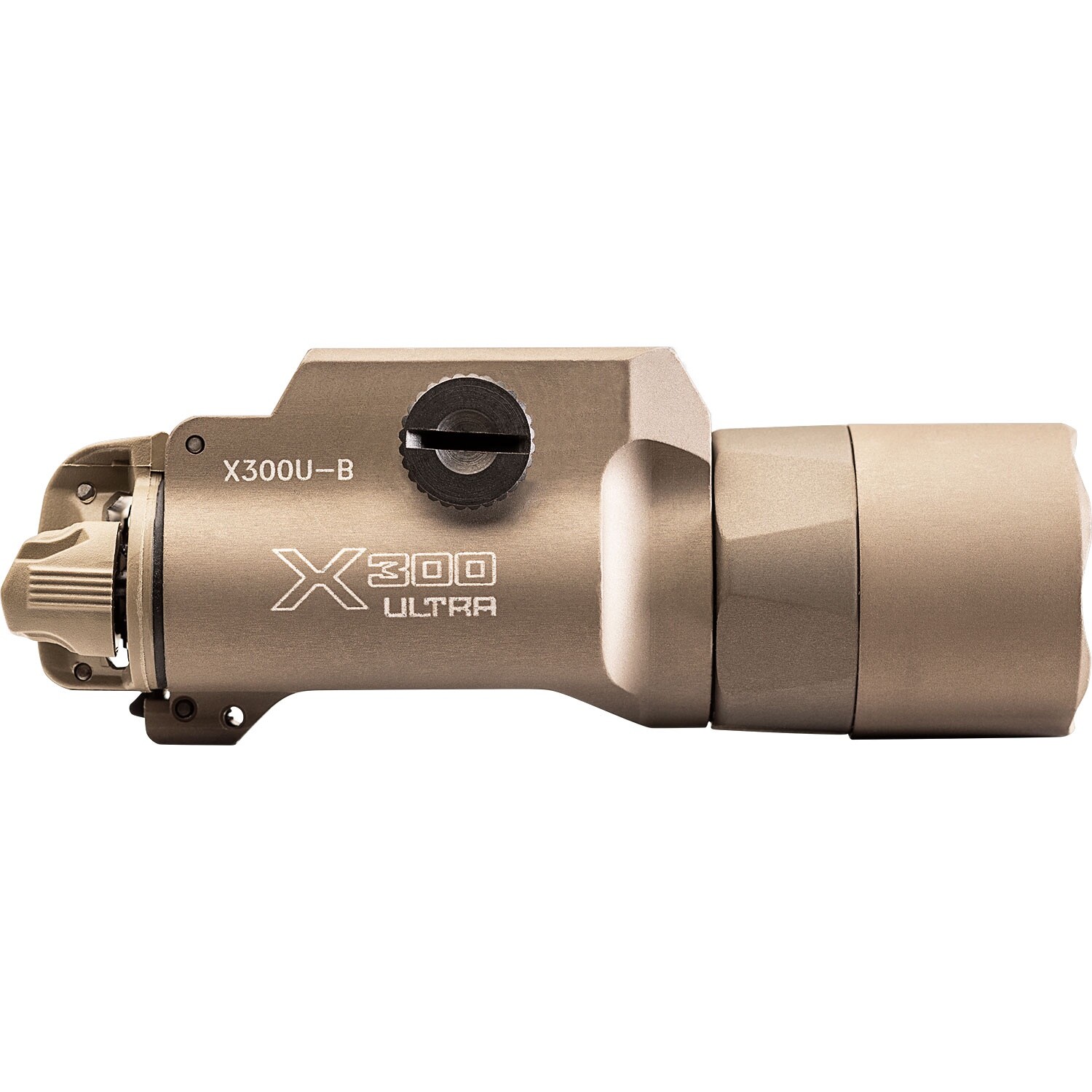 SureFire X300U-B-TN 1k Lum Weapon Light w/ T-Slt Mounting Rail Tan (X300U-B-TN)