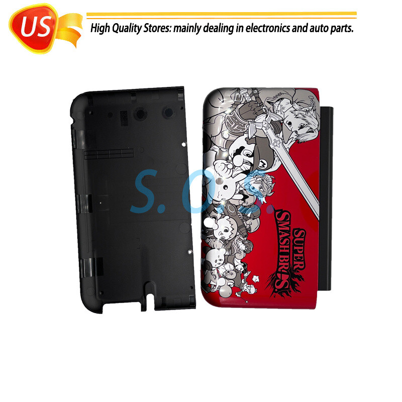 Pattern Top & Bottom Replace For Nintendo 3DS XL 3DS LL Plate housing Shell Case