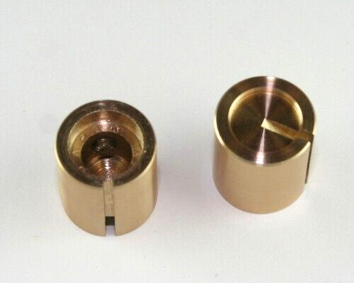 Lot of 10 KHF500G 1/4 Alco 1/4in shaft diameter gold finish