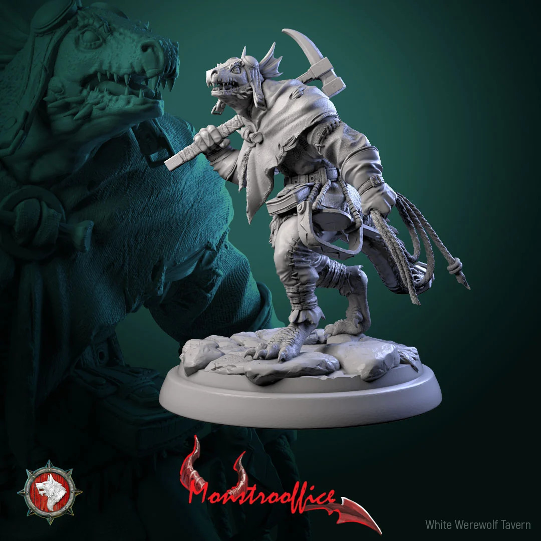 Kobold Managers set - Resin Tabletop Miniature