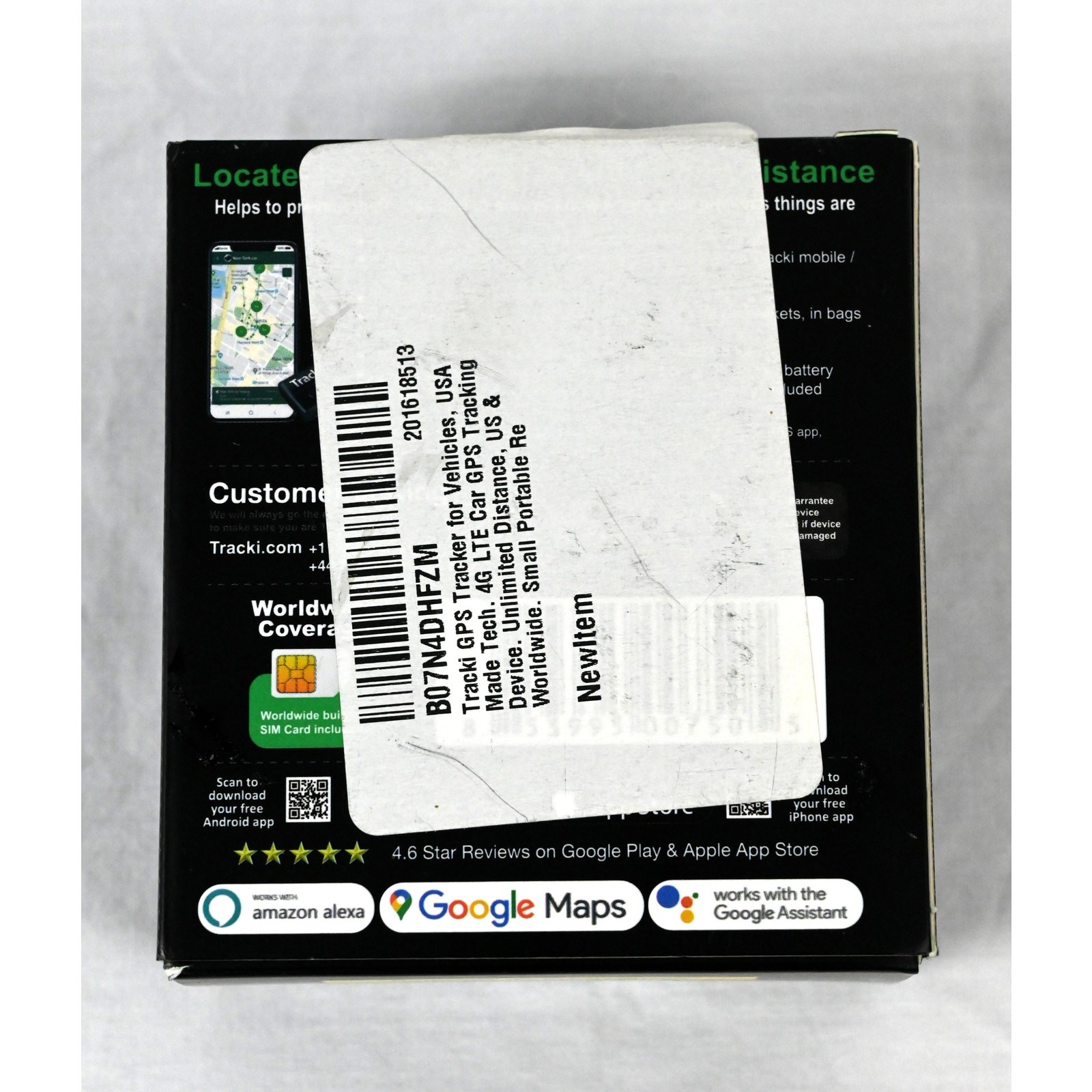 Tracki 2020 Real Time GPS/ Global Tracker TRKM010B NIB
