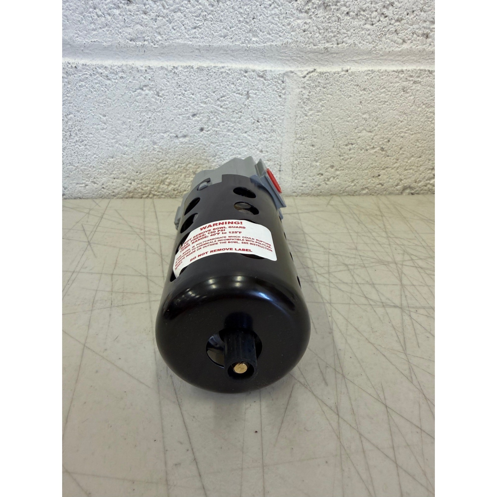 Milton 1019 3/8" NPT Polycarbonate FRL Micro Filter