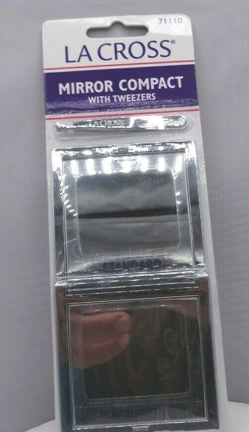 Sally Hansen La Cross Mirror Compact with Slant Tweezers 71110