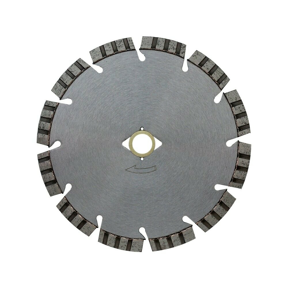 DM7/8"-5/8" Turbo Segmented Diamond Cutter Blade 7" Concrete Hard Brick Field