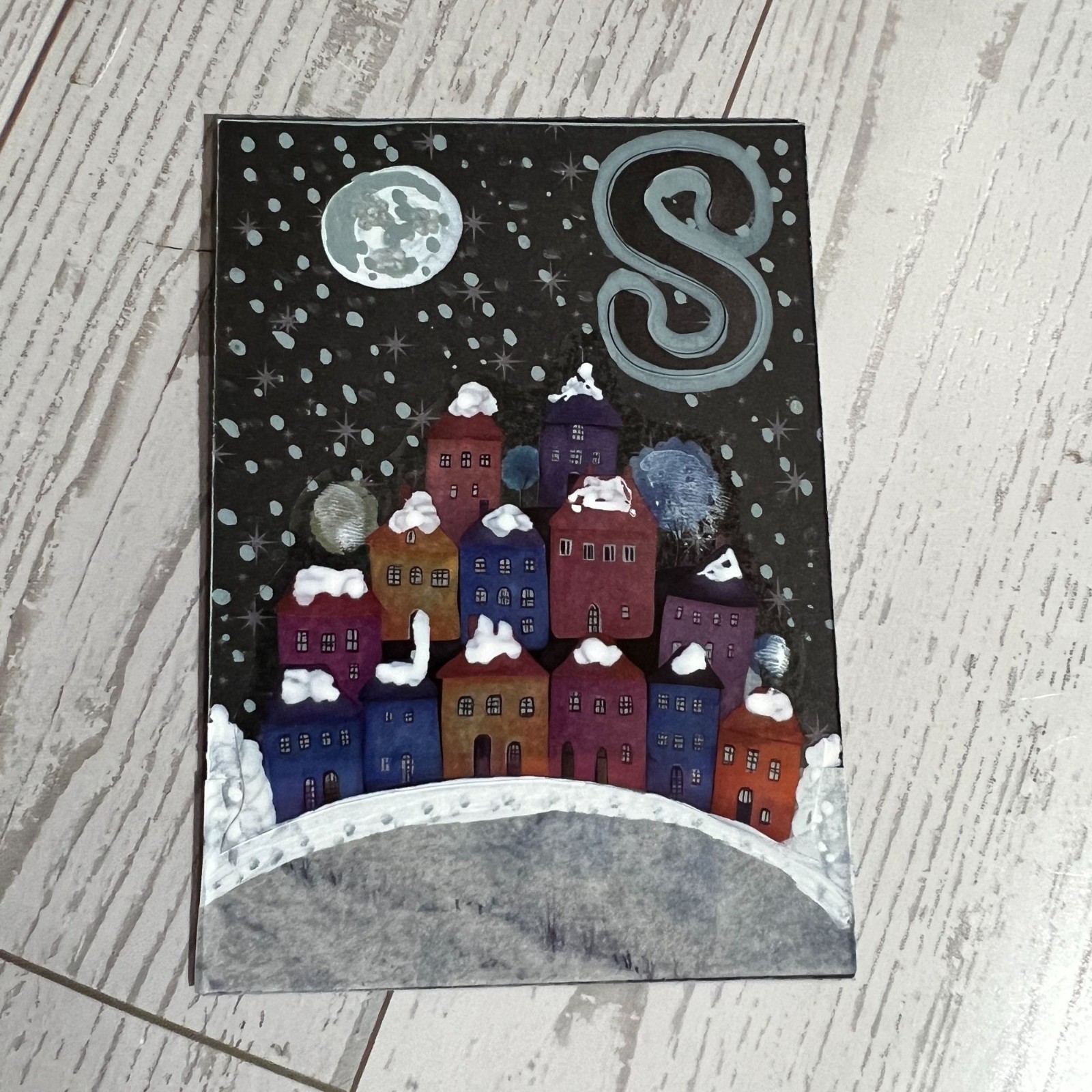 ACEO Original Mixed Media Papercraft By MarleeKat