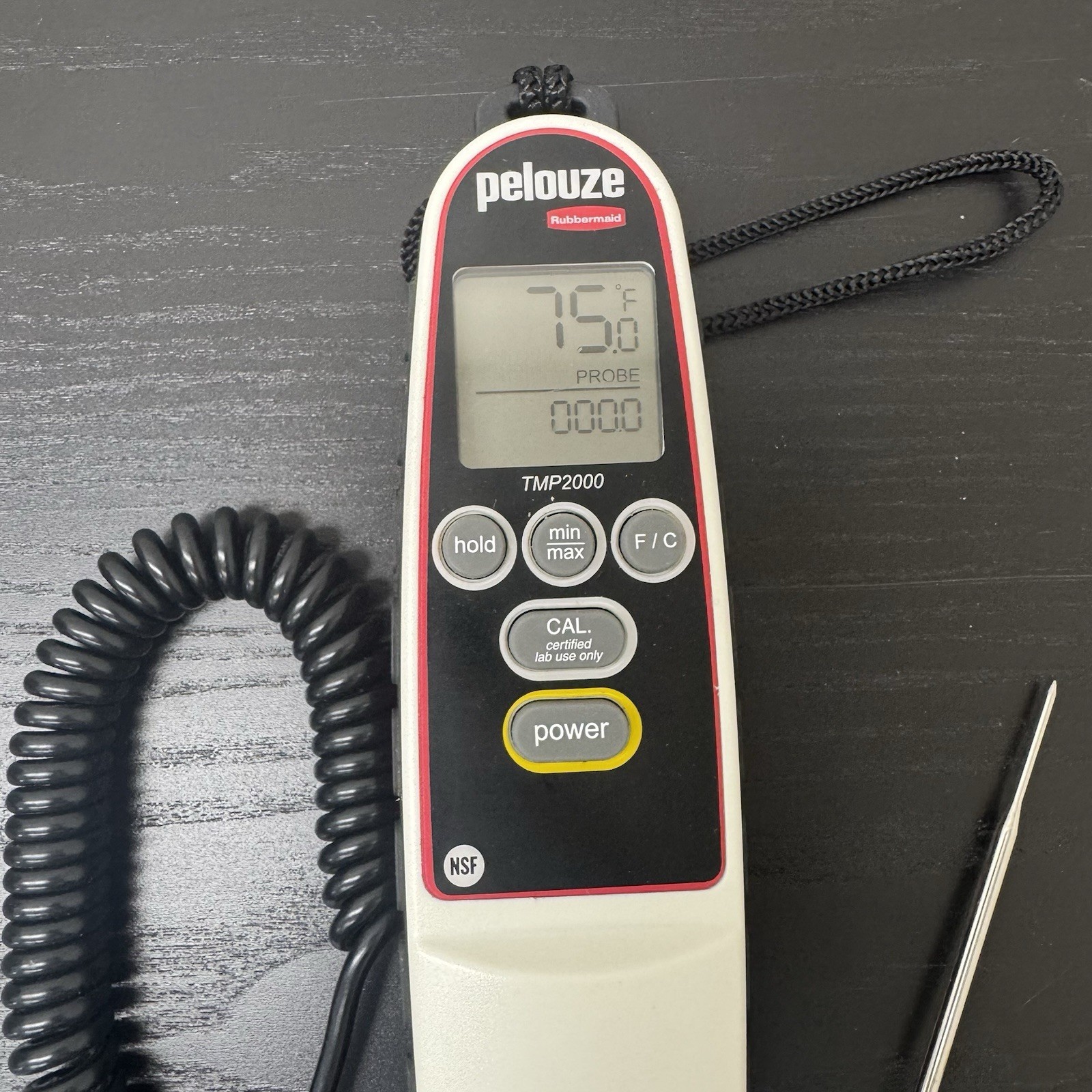 Rubbermaid Pelouze Thermocouple Temperature Sensor TMP2000