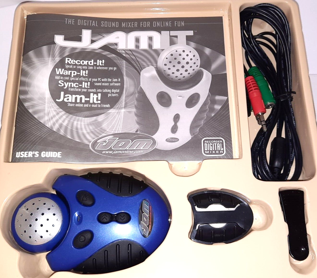 VTG Digital Sound Mixer "JAM-IT"  Portable Record, Warp, & Sync Win95/Mac * NEW