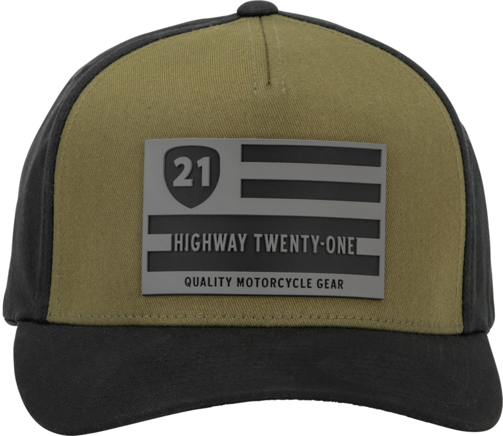 Highway 21 Patriot Flexfit Hat Green/Black