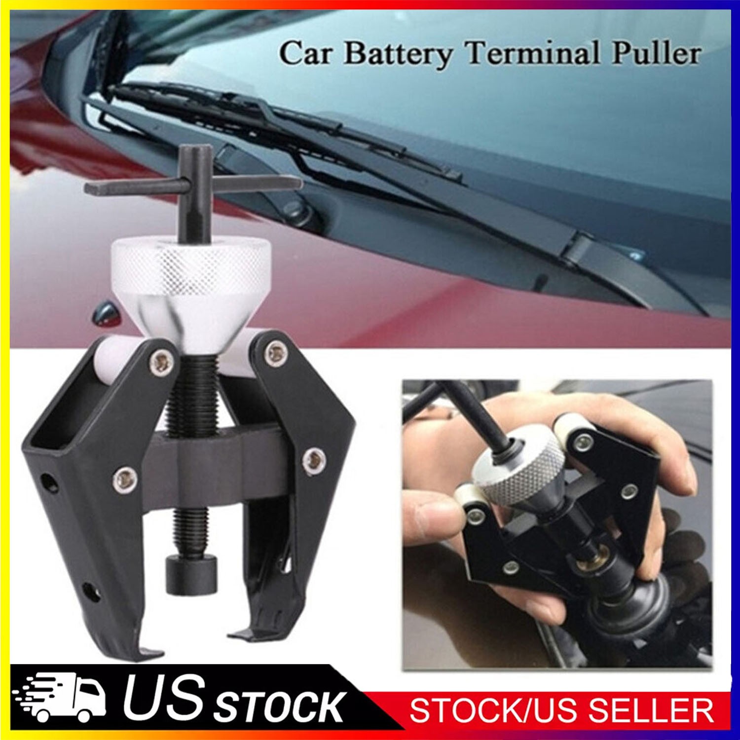 Adjustable Windshield Wiper Arm Battery Terminal Puller Remover Special Tool