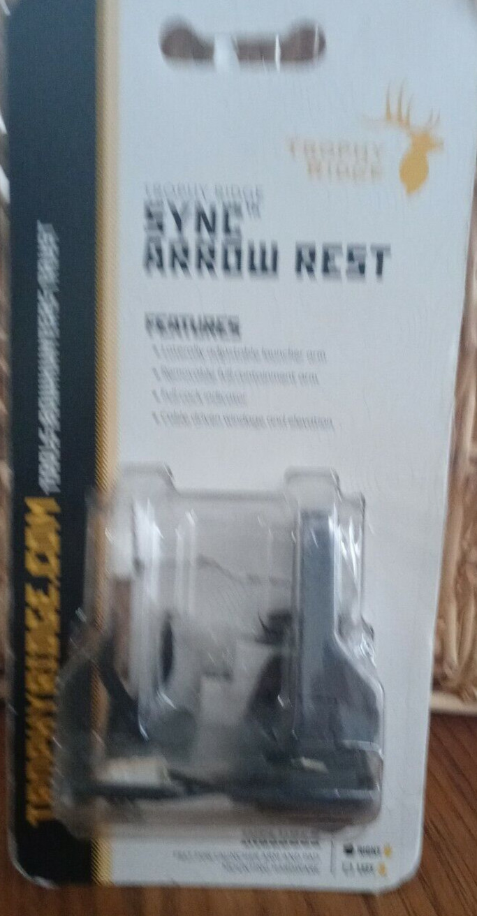 Trophy Ridge Sync Arrow Rest Trophy Ridge Right-Brand New-SHIPS N 24 HOURS