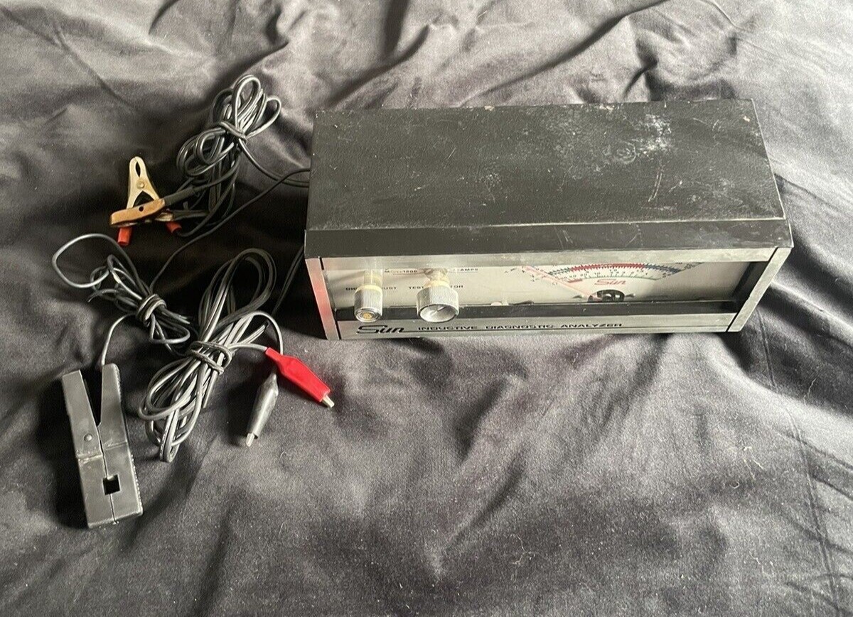 Sun Inductive diagnostic analyzer Untested pre-owned (parts only)