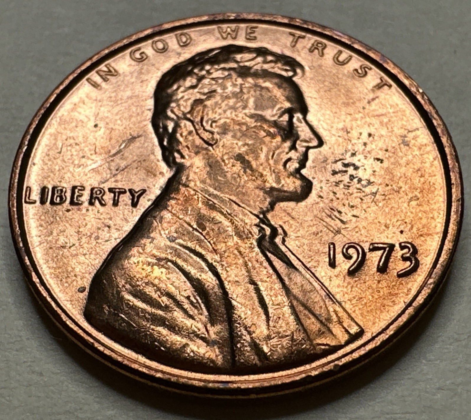 1973 Lincoln Memorial Cent PENNY 2339X