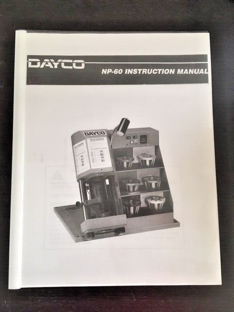 Dayco NP-60 Hydraulic Hose Crimper Instruction Manual