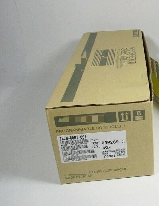 1PC New Mitsubishi FX2N-80MT-001 PLC Programmable Controller FX2N80MT001