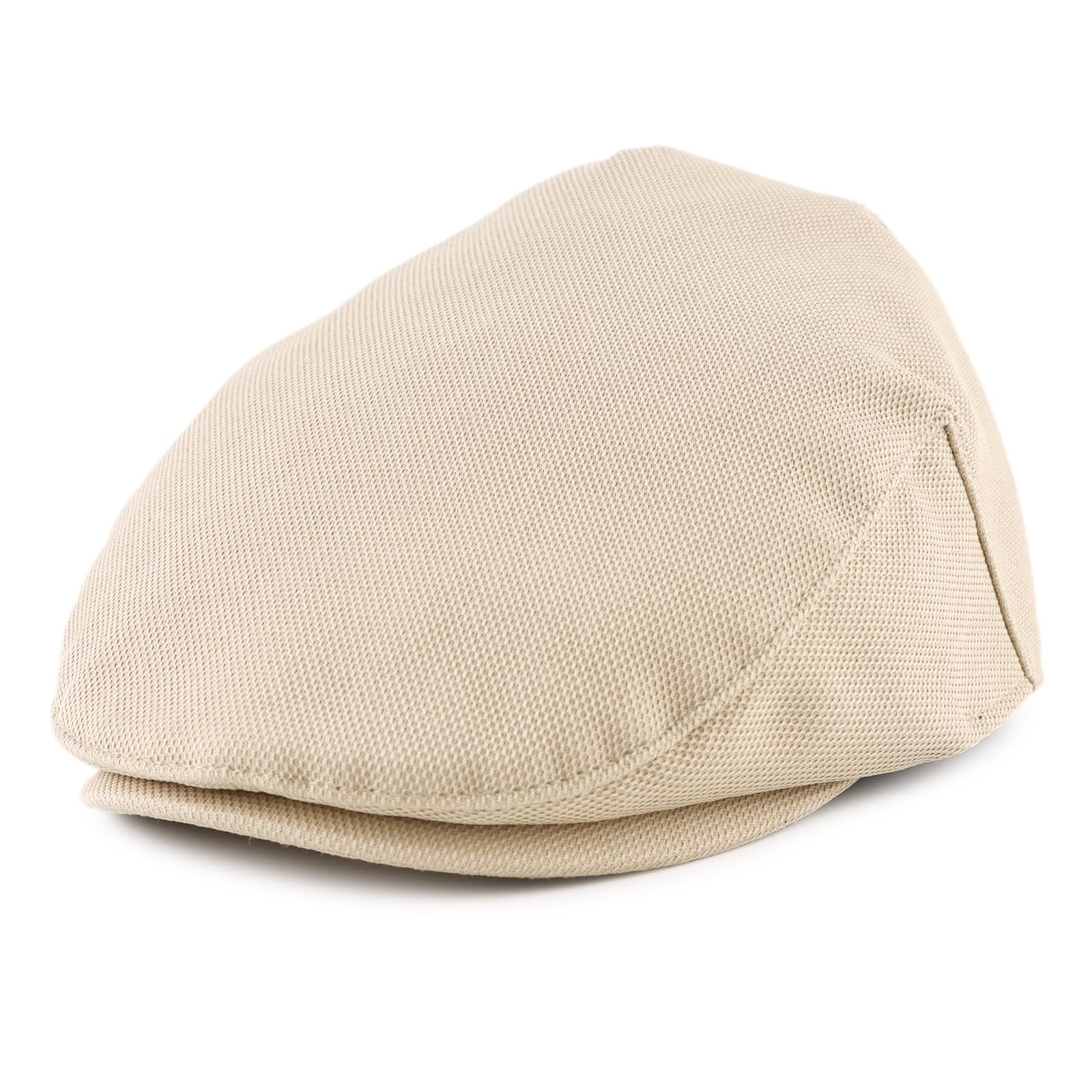 OMUKY Kids Vintage Newsboy Cap Toddler Tweed Beret Hat 4-10 Years, Beige