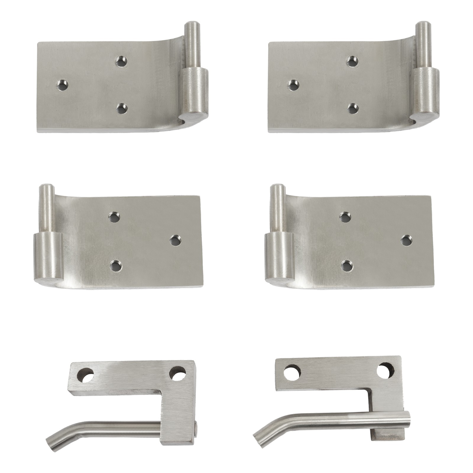 For 1966-1977 Early Ford Bronco Door Hinges Stainless Steel Left Right Screw-on