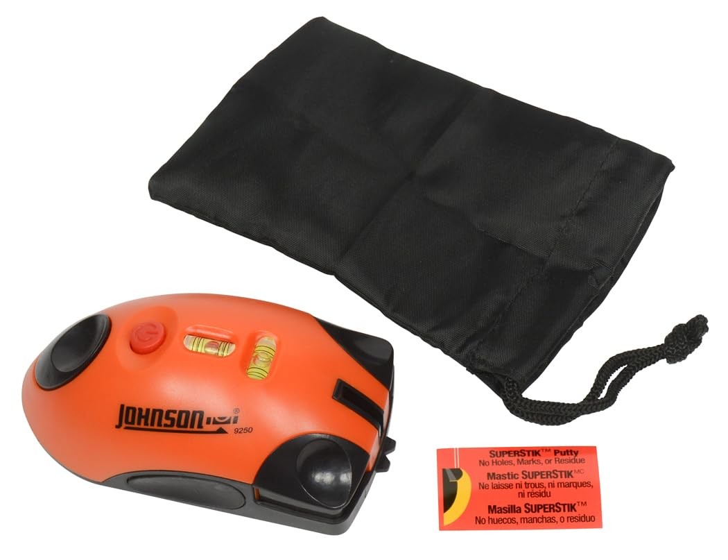Johnson Level & Tool 9250 Laser Mouse 30' Interior Range Orange