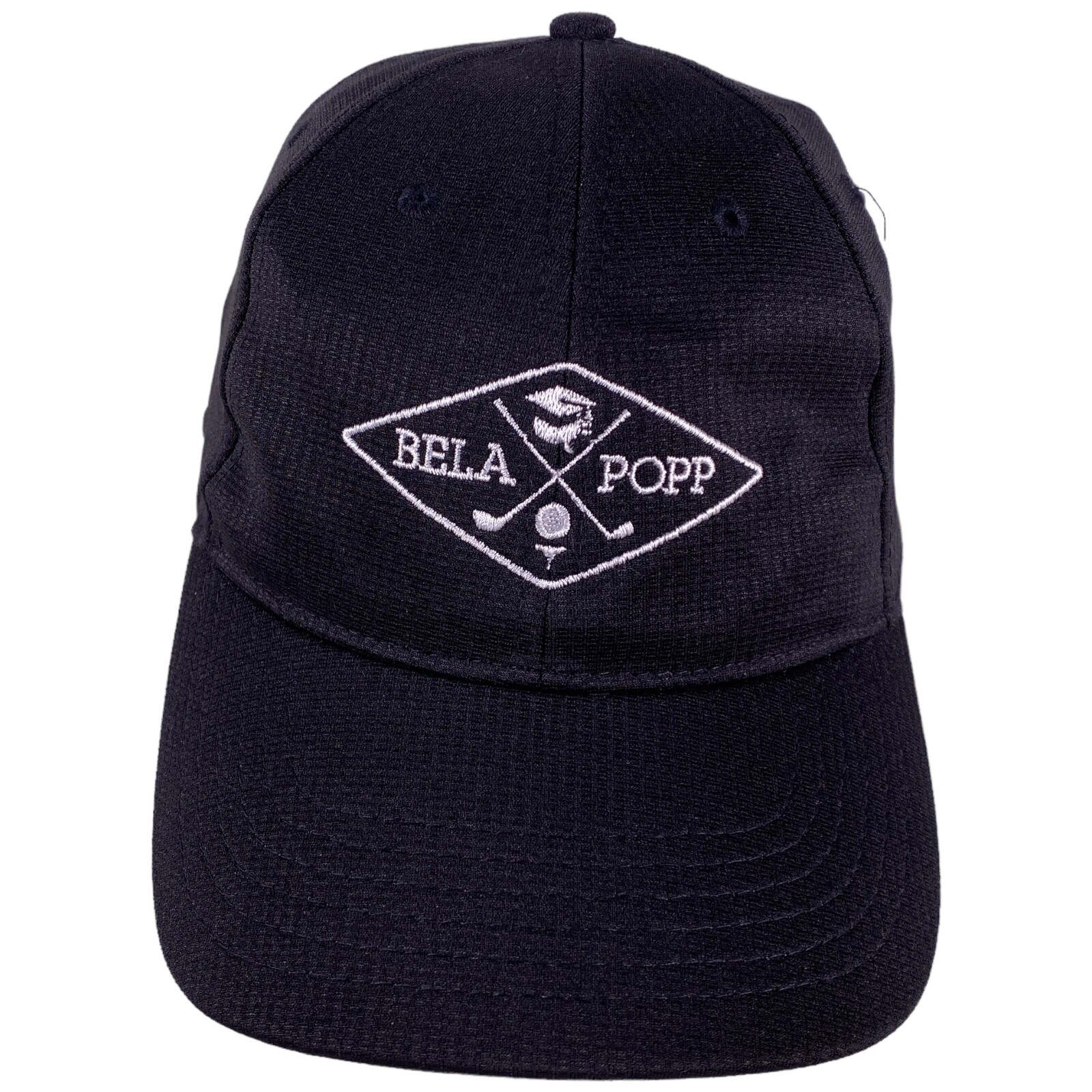 Bela Popp Golf Hat Black Adjustable Embroidered Cap